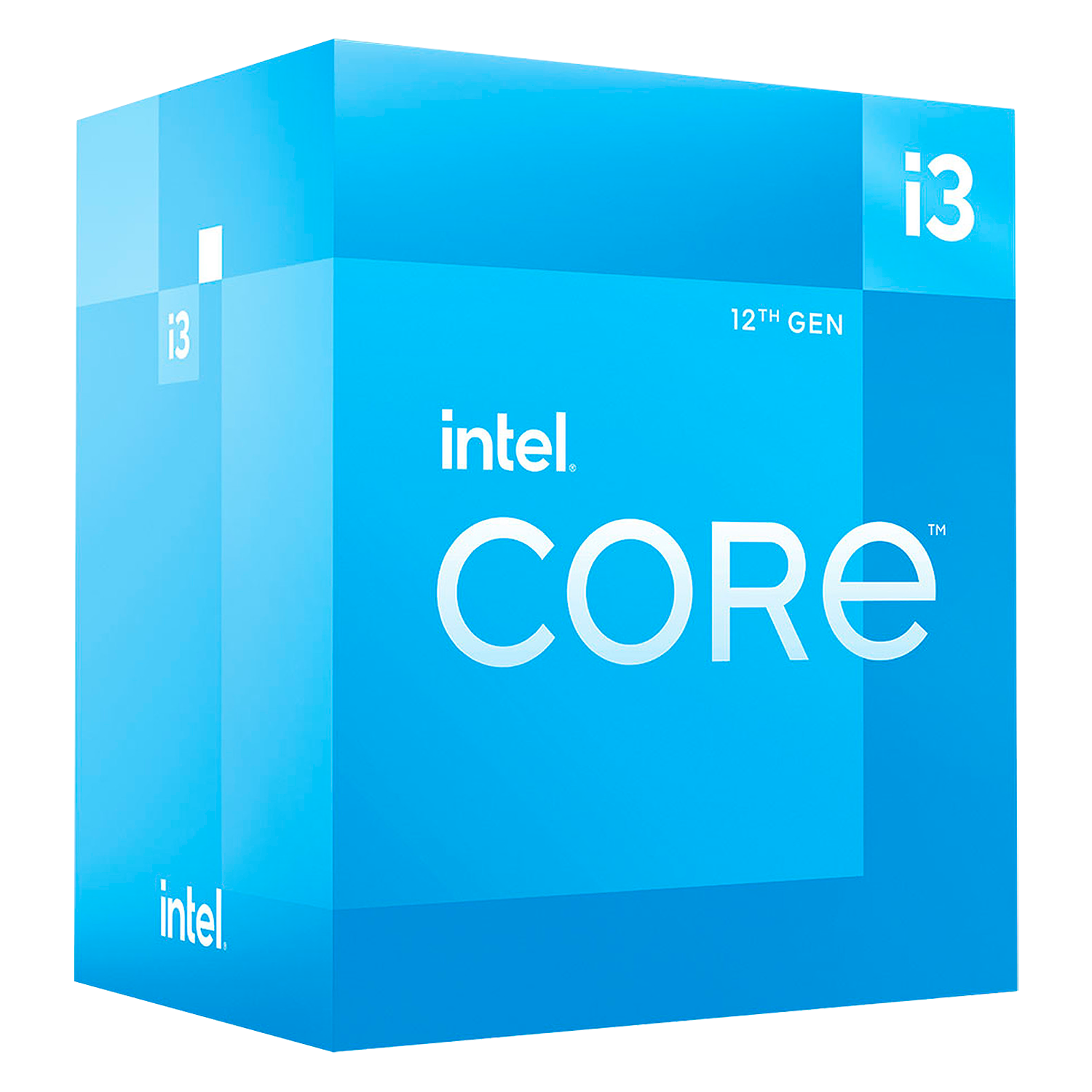 Processador Intel Core i3-12100 / Cache 12MB / 3.3GHz (4.3GHz Max Turbo) / LGA 1700