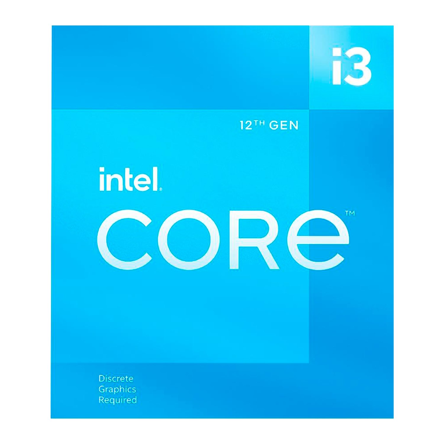 Processador Intel Core i3-12100F / Cache 12MB / 3.30GHz (4.3GHz Max Turbo) / LGA 1700 / 4C/8T
