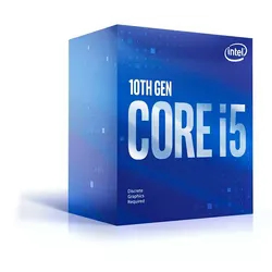 Processador Intel Core i5-10400F Socket LGA 1200 6 Core 12 Threads 2.9GHz e 4.3GHz Turbo Cache 12MB