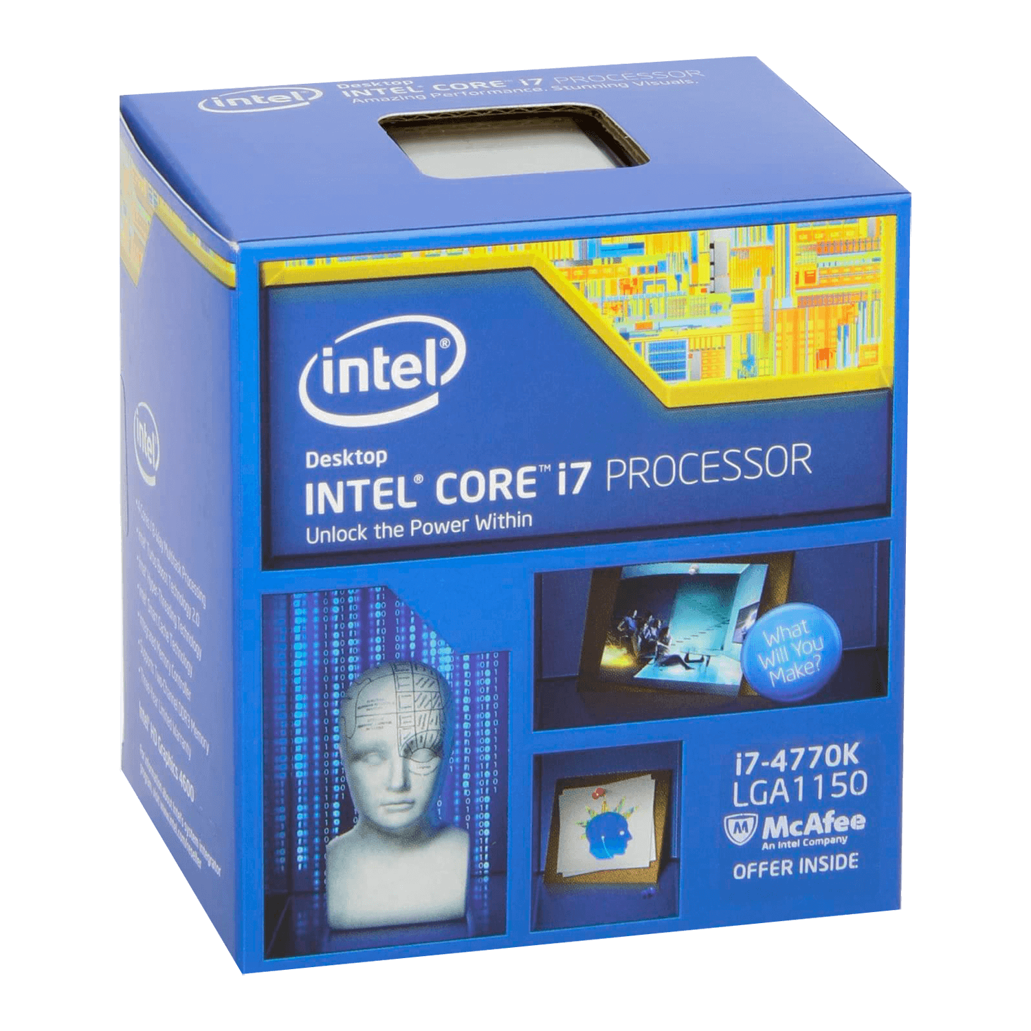 Processador Intel Core i7-4770K Pull OEM Socket 1150 4 Core 8 Threands Cache 8MB