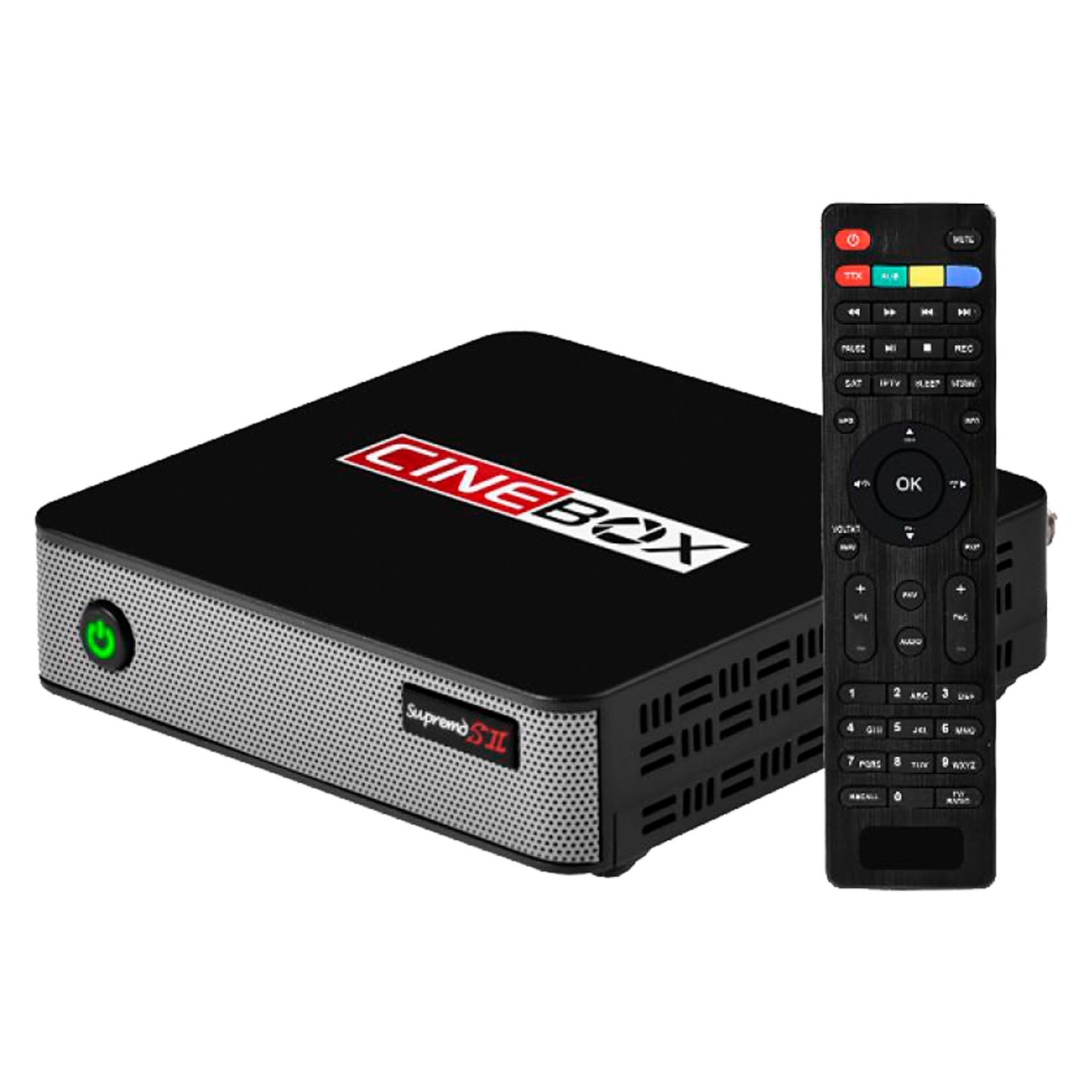 Receptor Cinebox Supremo S II Full HD Wi-Fi - Preto