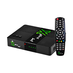 Receptor Interbras XPLUS SAT IPTV / Full HD / HDMI - Preto