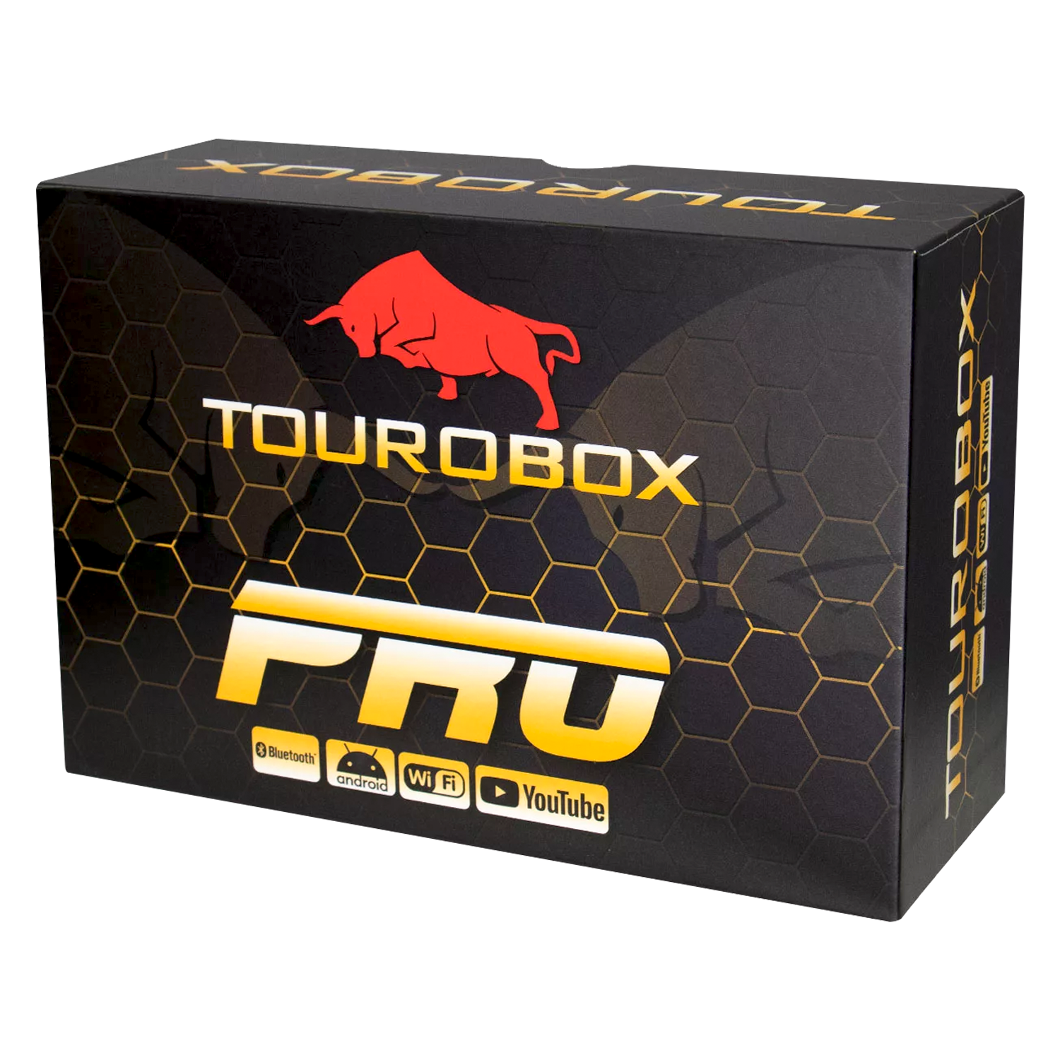 Receptor Tourobox Pro 4K 16GB 2GB RAM Wi-Fi - Preto