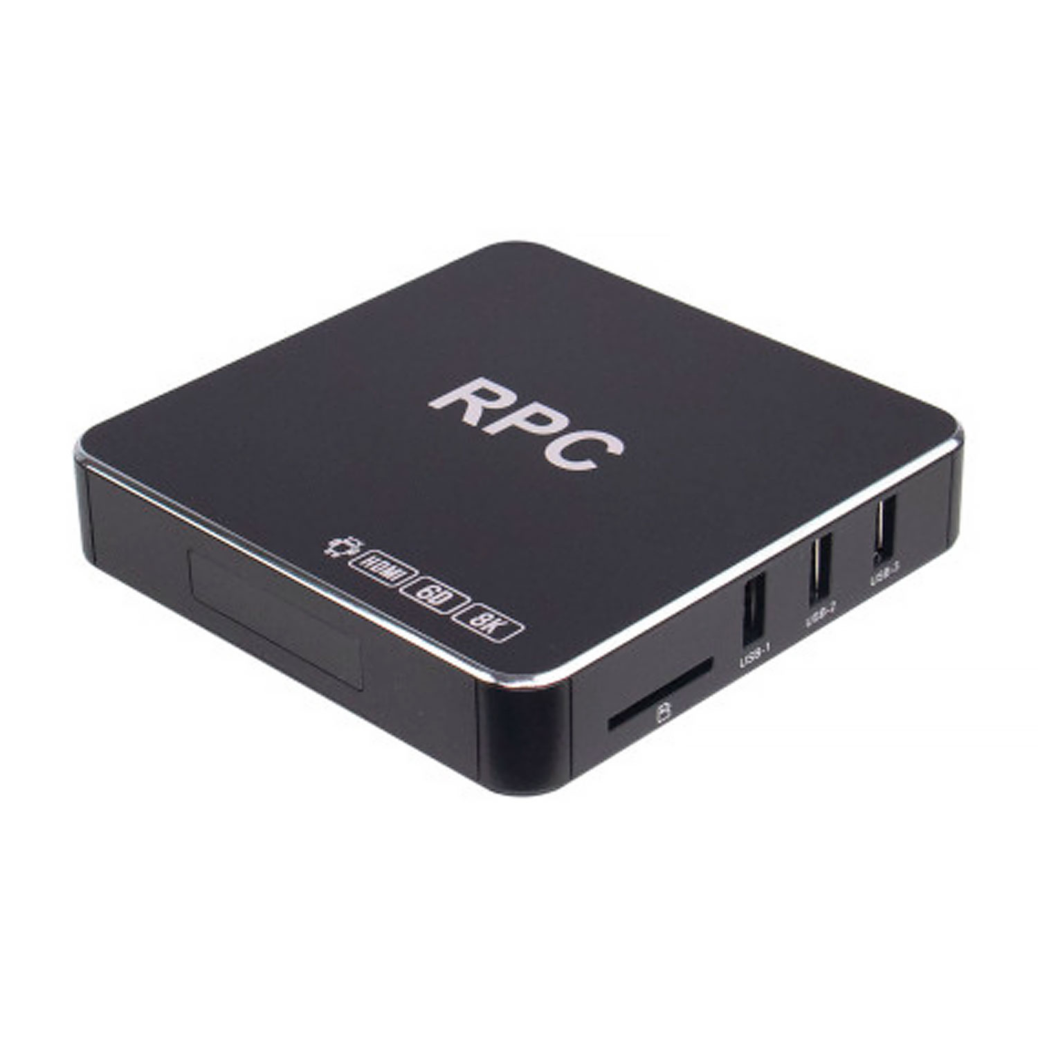 Receptor TV Box RPC 8K 512GB 64GB RAM Wi-Fi - Preto