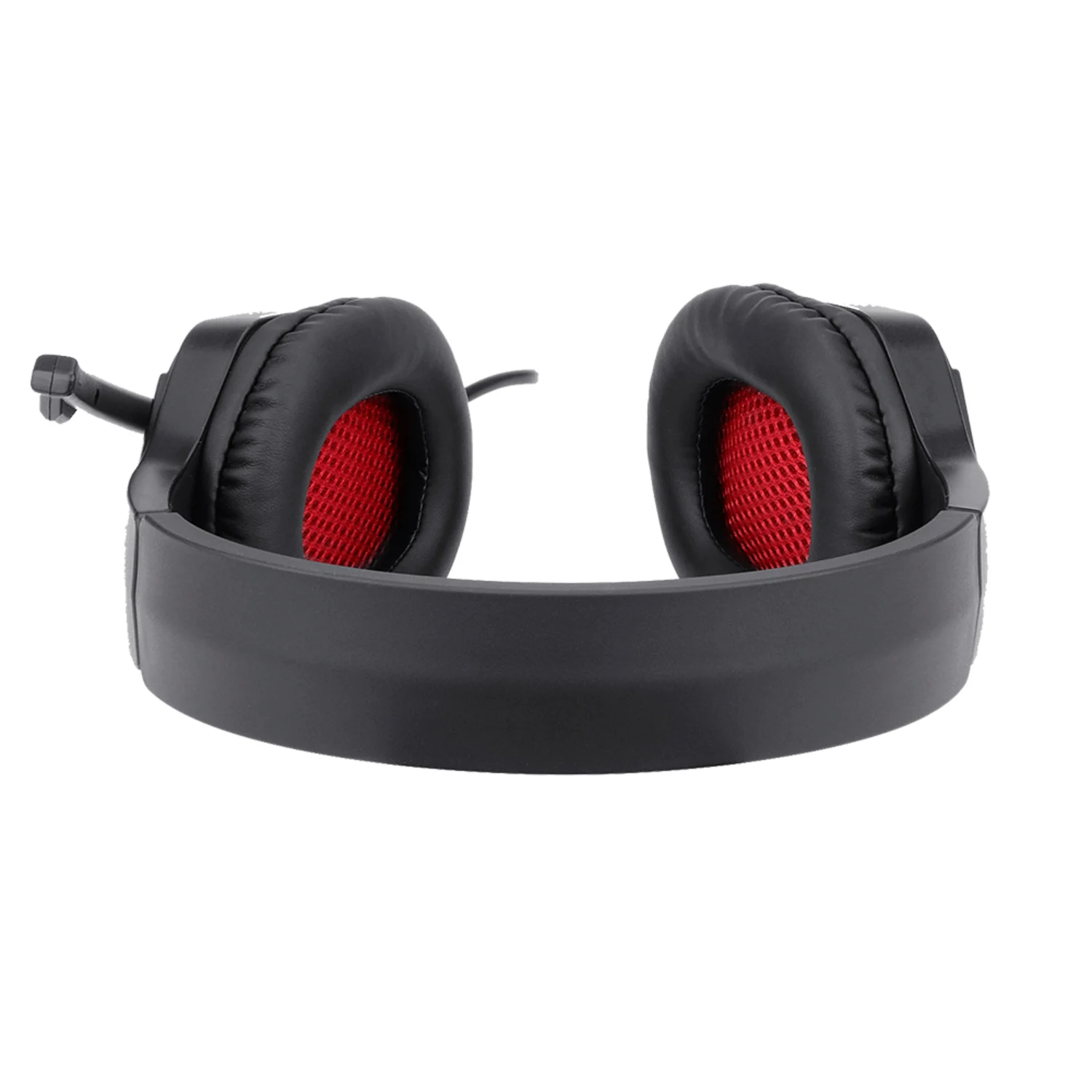 Headset Redragon Themis H220-LED - Preto e vermelho (P2 com Adaptador Jack 3.5)