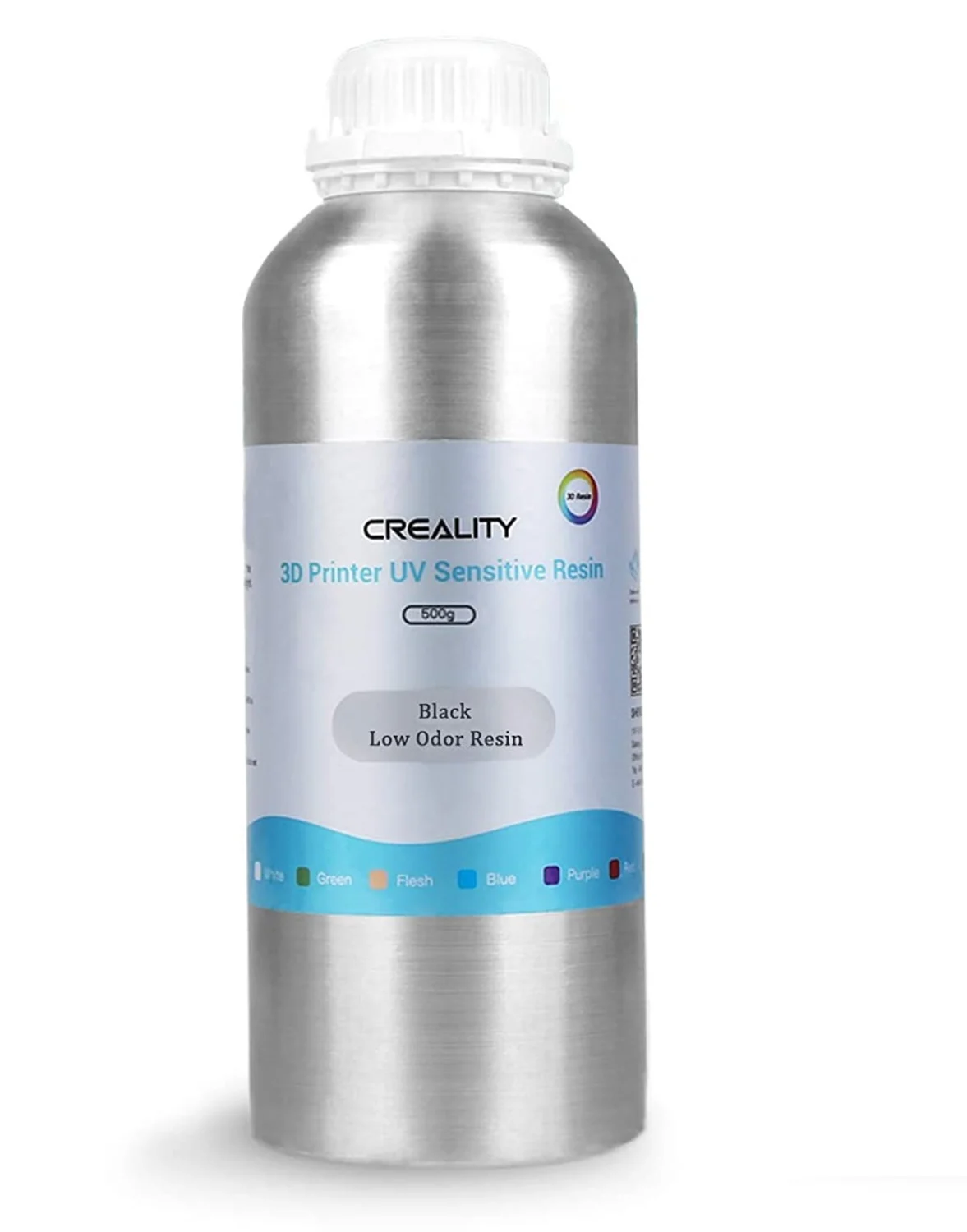 Resina para Impressora 3D Creality Low Odor 500g - Preto