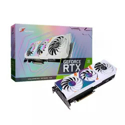 Placa de Video Colorful iGame GeForce RTX 3060 TI Ultra White OC 8GB