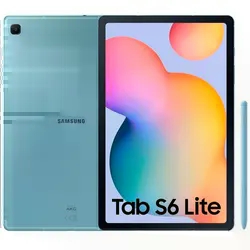 Tablet Samsung Tab S6 Lite SM-P615 64GB / 4GB RAM / Tela 10.4" / Câmeras 8MP e 5MP / LTE / WIFI - Azul (GAR-ARG)