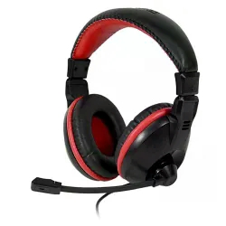 Headset Gamer Satellite AE-265 / P2 - Preto e Vermelho