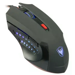 Mouse Gamer Satellite A-91 Gaming Opitical 7 Cores Led / 6 Botões