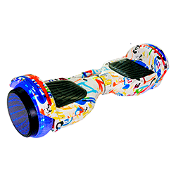 Scooter Elétrico Star Hoverboard 6.5" / Bluetooth / LED 3D / Bolsa - Full Color
