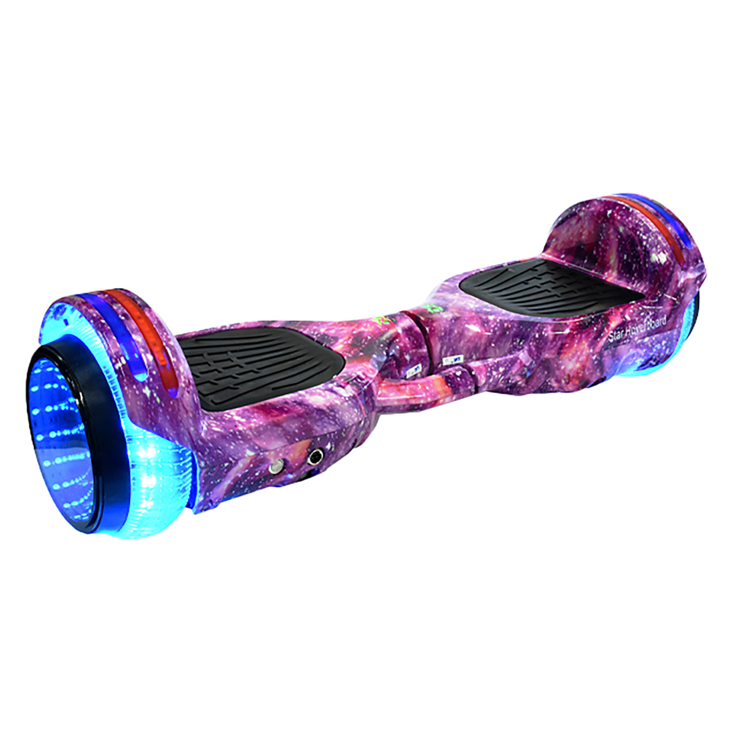 Scooter Elétrico Star Hoverboard 6.5" / Bluetooth / LED 3D / Bolsa - Pink Galaxia 
