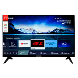 Smart TV Magnavox 32MEZ413/M1 32" Full HD Android WiFi - Preto