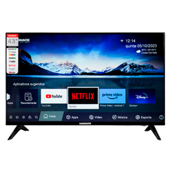 Smart TV Magnavox  43MEZ443/M1 43" Full HD Android WiFi - Preto