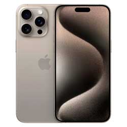 Apple iPhone 15 Pro A2848 LL/A 256GB eSIM Tela 6.1" - Titânio Natural (Sem Garantia)
