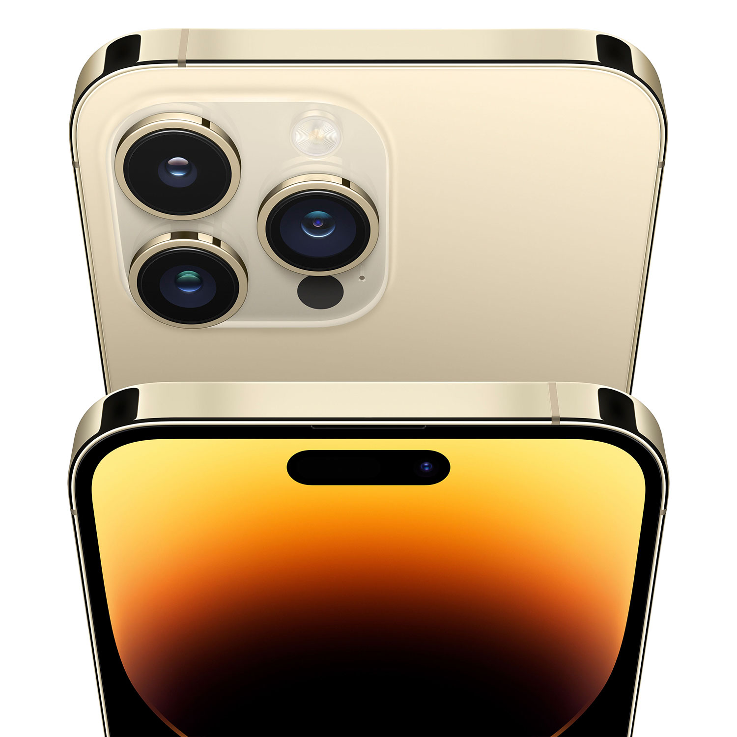 Celular Apple iPhone 14 Pro A2890 BE 512GB / 5G / Tela 6.1"/ Câmeras de 48MP+12MP+12MP e 12MP - Gold (Anatel)

