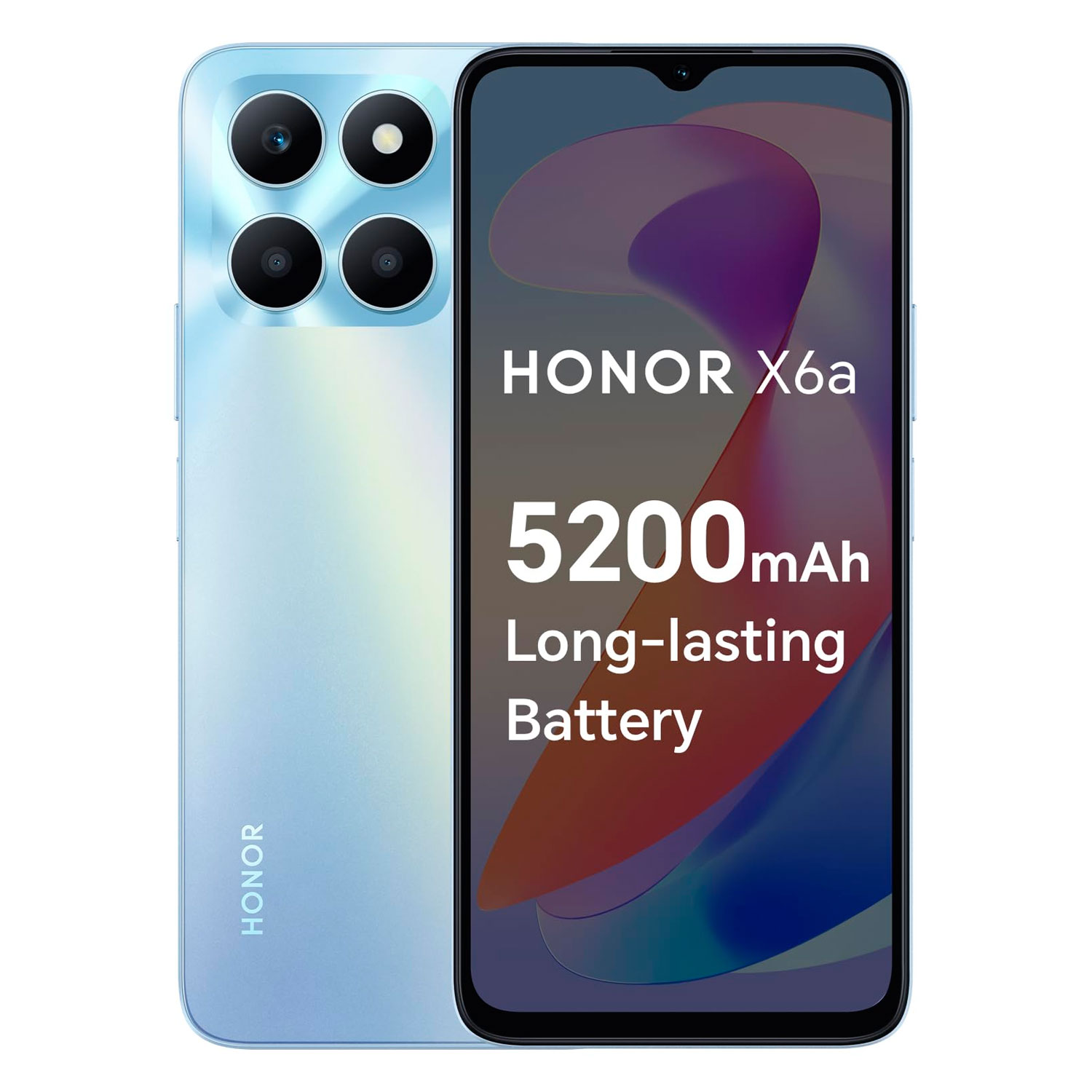 Smartphone Honor X6a Plus 256GB 6GB RAM Dual SIM LTE Tela 6.56" - Prata