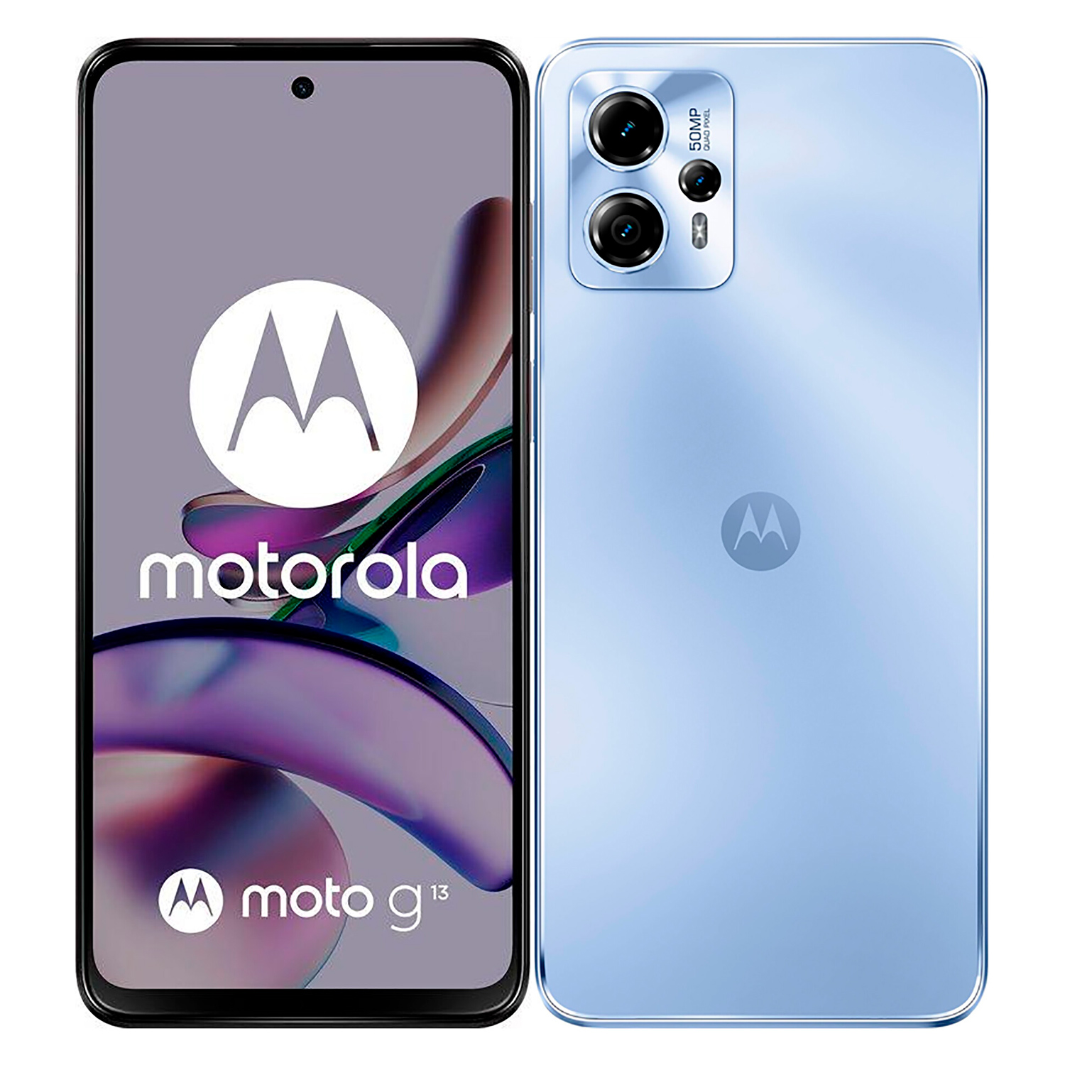 Smartphone Motorola Moto G13 XT-2331-3 128GB 4GB RAM Dual SIM Tela 6.5" - Azul Lavanda