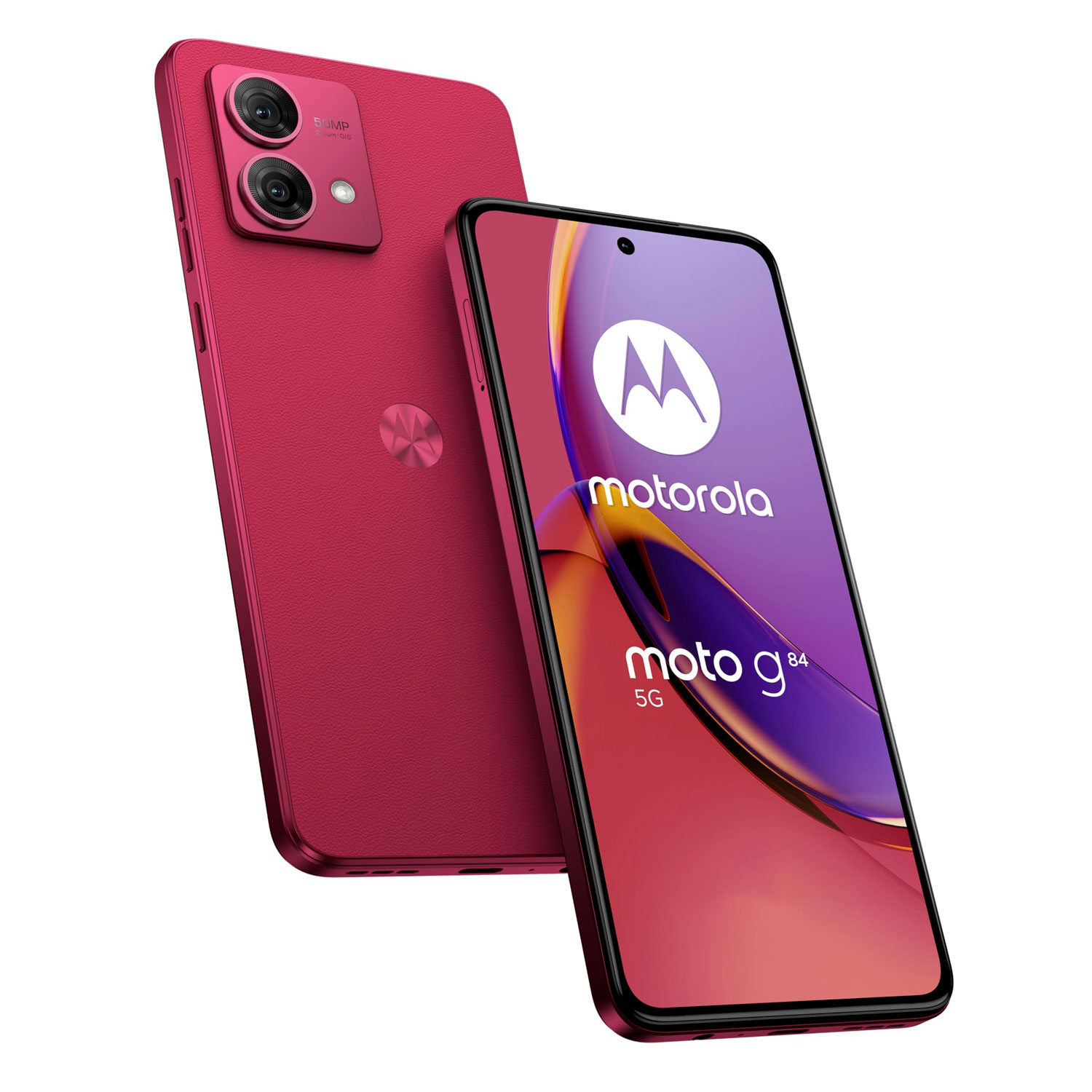 Smartphone Motorola Moto G84 5G XT-2347-1 256GB 8GB RAM Dual SIM Tela 6.5" - Vermelho