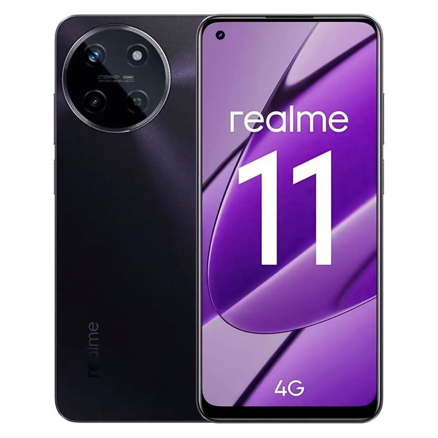 Smartphone Realme 11 4G RMX3636 256GB 8GB RAM Dual SIM Tela 6.43" - Preto