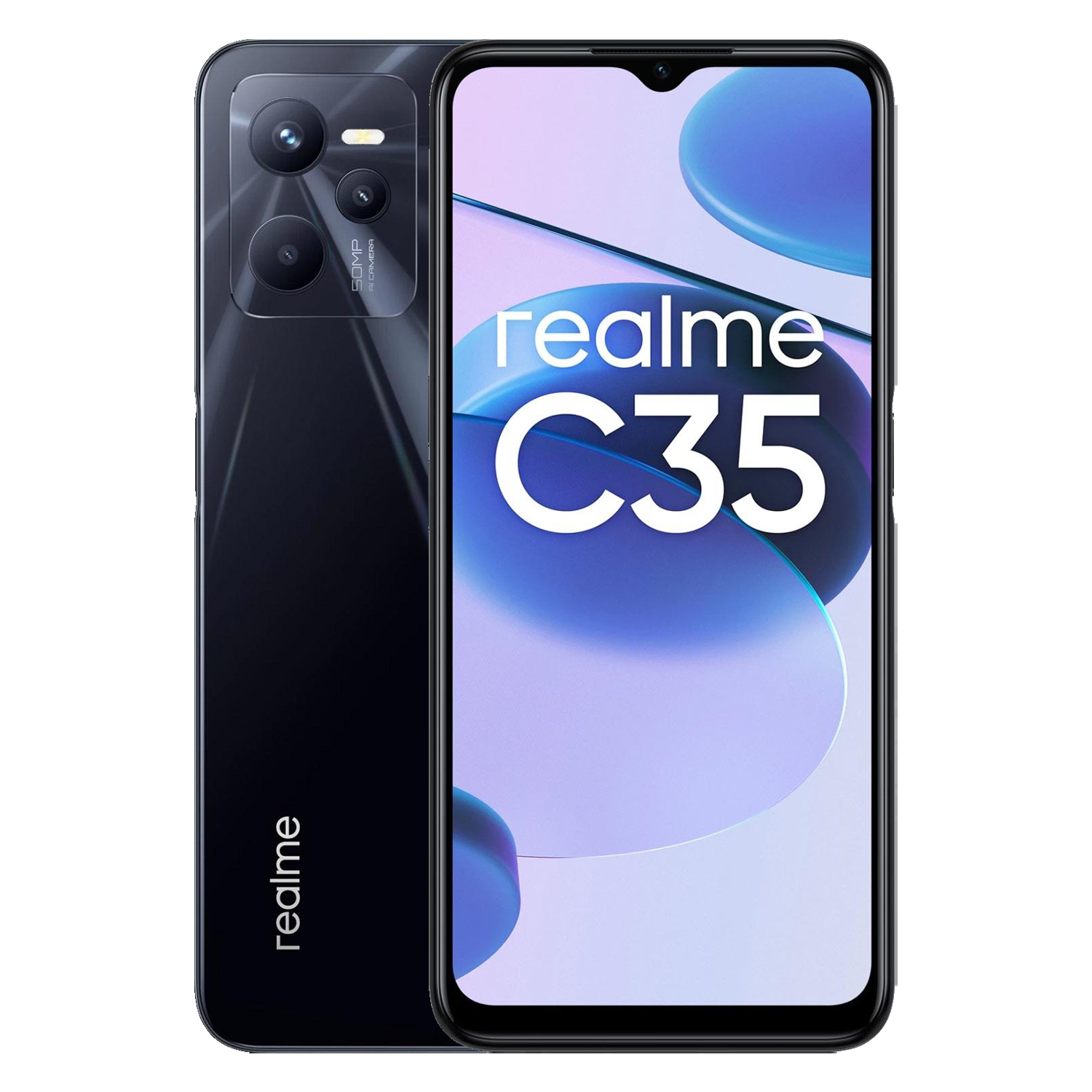 Smartphone Realme C35 RMX3511 128GB 4GB RAM Dual SIM Tela  6.6" - Preto (Anatel)