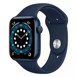 Apple Watch S6 44MM M00J3LL/A / GPS / Oxímetro - Blue Navy Aluminum