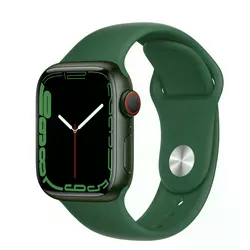 Apple Watch S7 GPS/ Oxímetro 41mm MKN03LL/A - Verde Sport Band