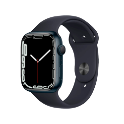 Apple Watch S7 GPS/ Oxímetro 45mm MKN53LL/A - Midnight Sport Band