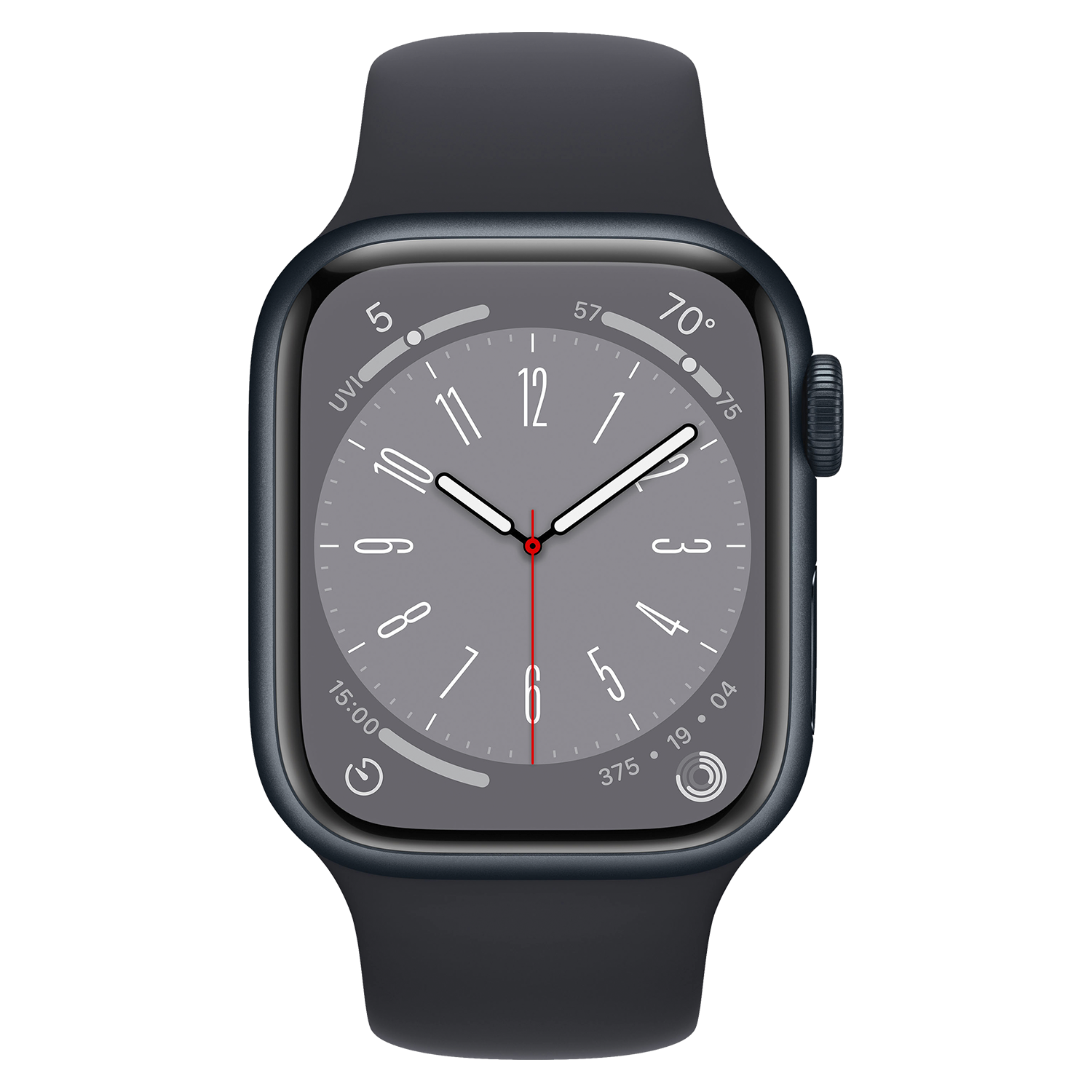 Apple Watch S8 GPS / Oximetro 41MM MNPC3LL/A - Midnight One Size