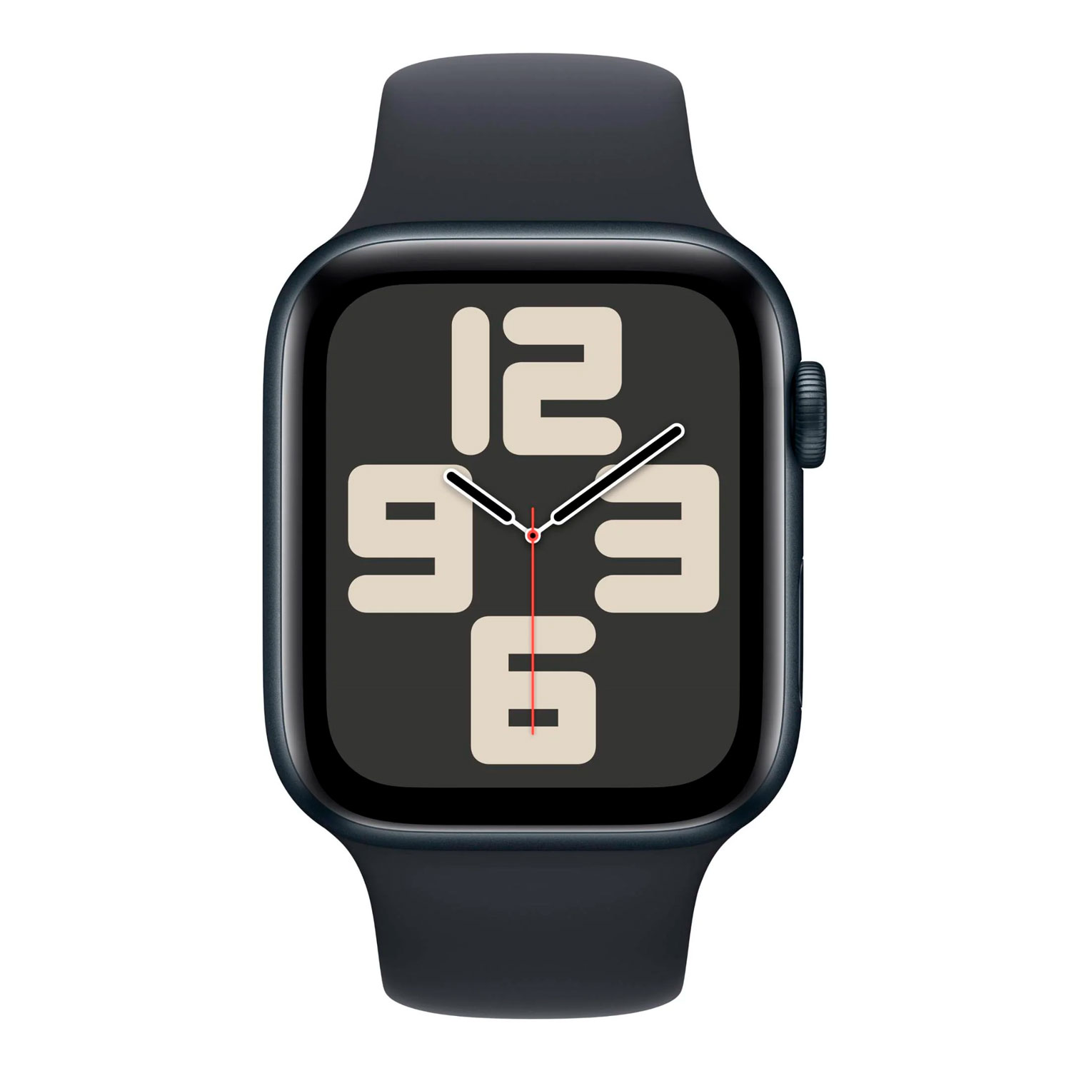 Apple Watch SE 2 2023 MRE73ZP/A GPS Caixa Alumínio 44mm Meia Noite - Esportiva Meia Noite S/M
