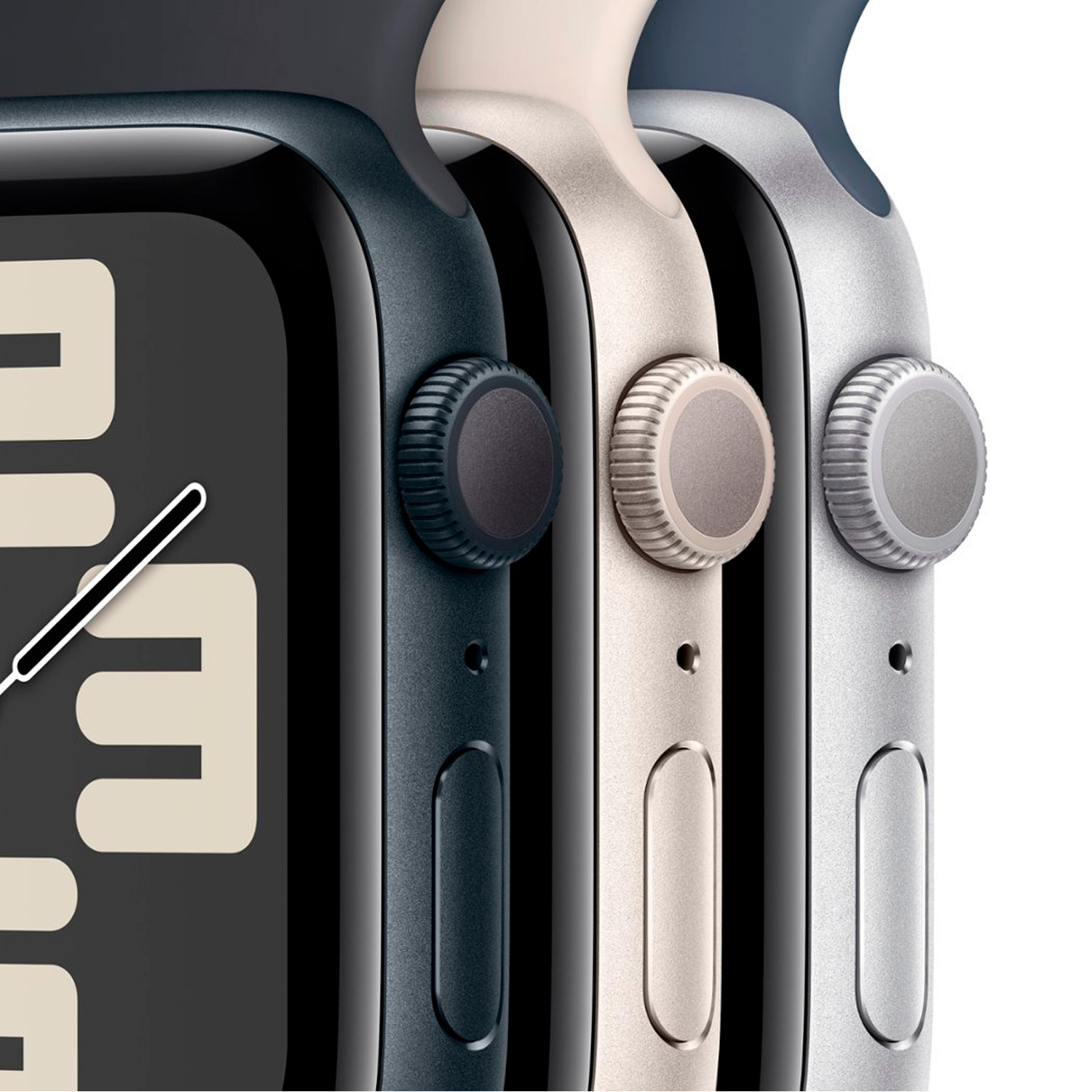 Apple Watch SE 2 2023 MRE93LL/A Caixa Alumínio 40mm Meia Noite - Esportiva Meia Noite  M/L (Caixa Danificada)