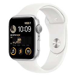 Apple Watch SE 2 GPS 44MM MNTJ3LL/A - Silver Aluminum