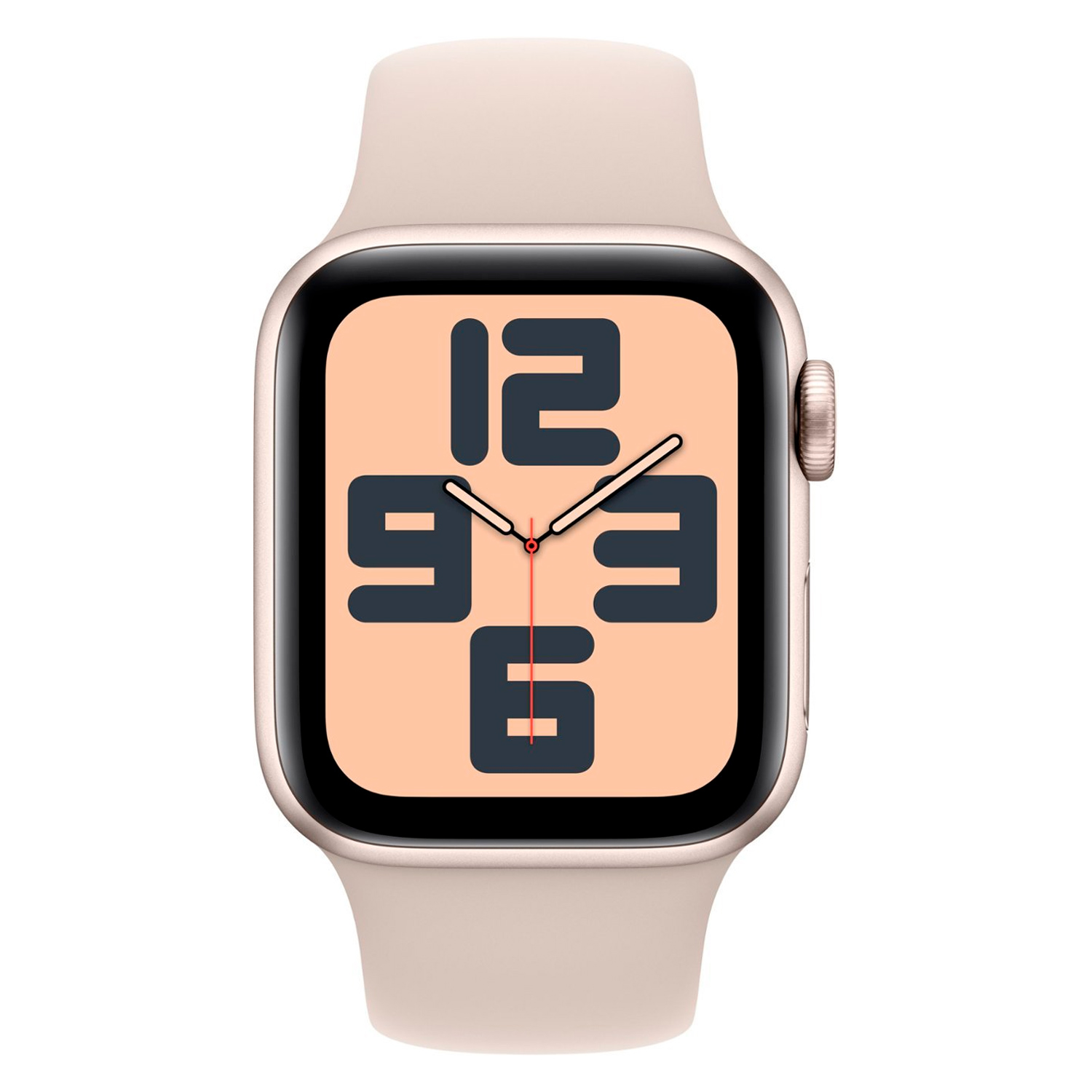Apple Watch SE 2 MR9U3LL/A Caixa Alumínio 40mm Estelar - Esportiva Estelar S/M (Caixa Danificada)