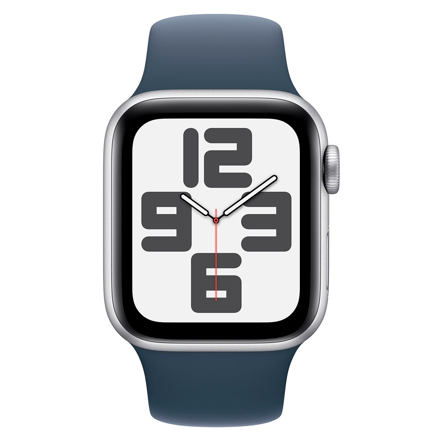 Apple Watch SE 2 MRE23LL/A Caixa Alumínio 40mm Prata - Esportiva Azul Tempestade M/L (Caixa Danificada)