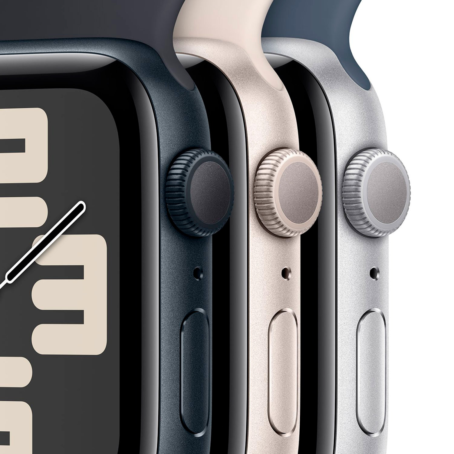 Apple Watch SE 2 MRE53LL/A Caixa Alumínio 44mm Estelar - Esportiva Estelar M/L (Caixa Danificada)
