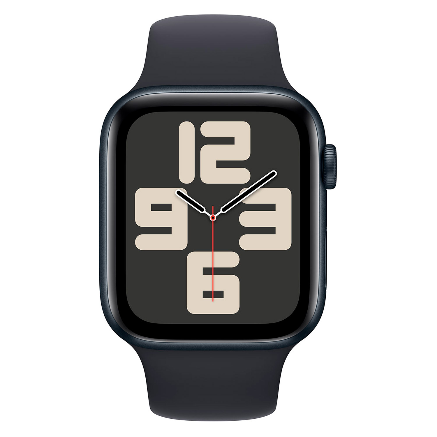 Apple Watch SE 2 MRE93LL/A Caixa Alumínio 44mm Meia Noite - Esportiva Meia Noite M/L
