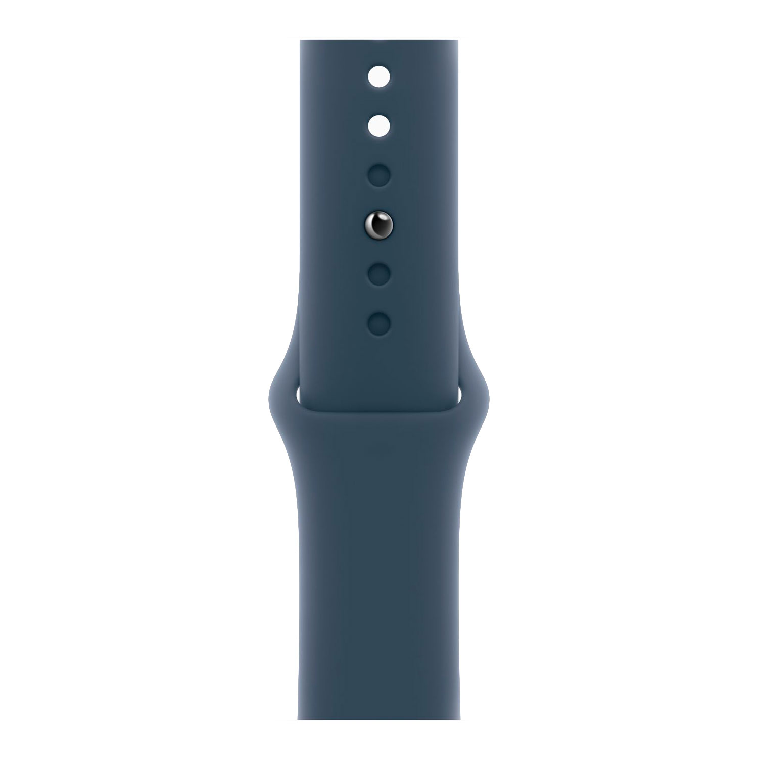 Apple Watch SE 2 MREE3LL/A Caixa Alumínio 44mm Prata - Esportiva Azul M/L