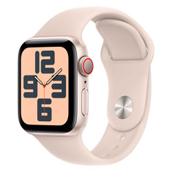 Apple Watch SE 2 MRFW3LL/A Celular + GPS Caixa Alumínio 40mm Estelar - Esportiva Estelar