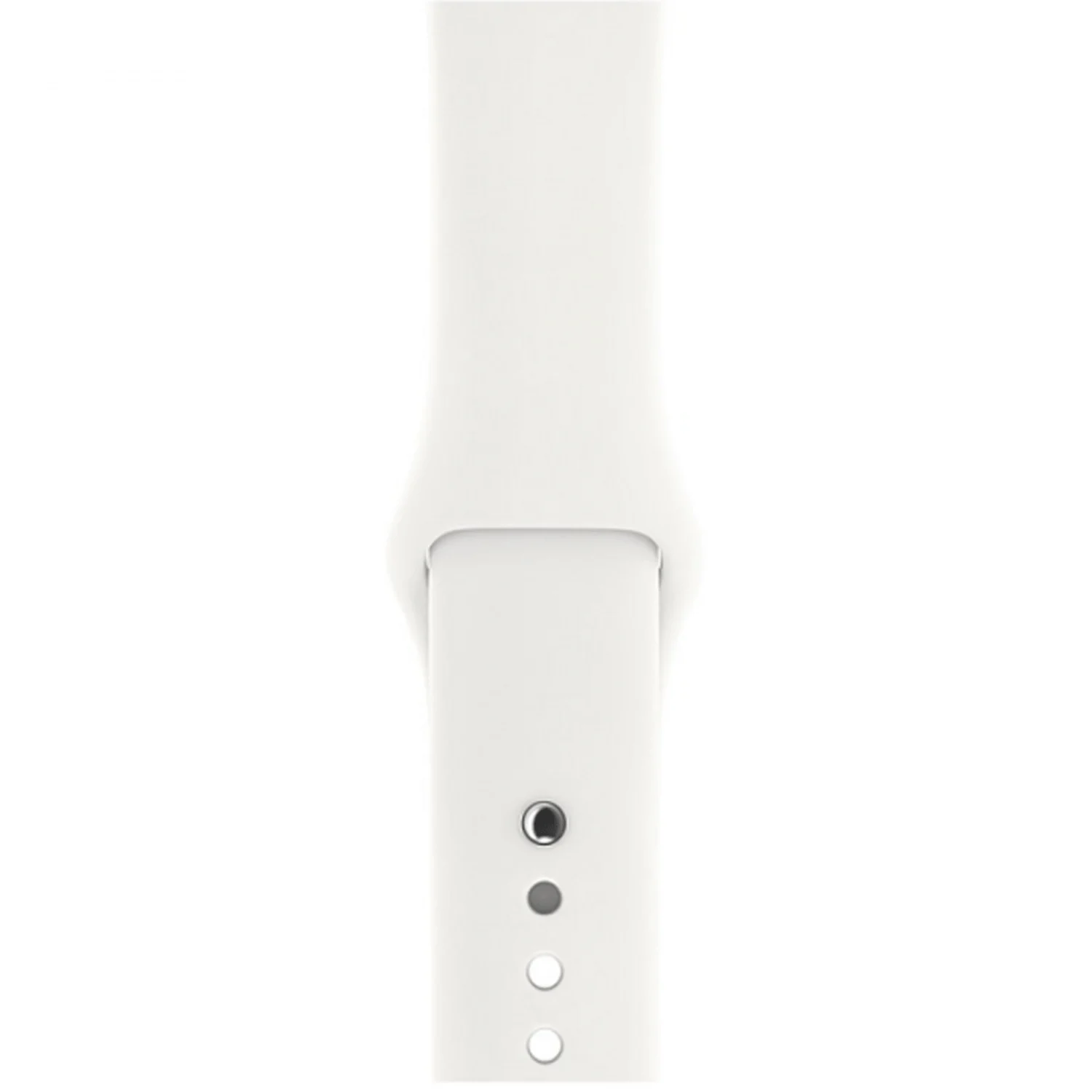 Apple Watch Series 3 MTF22LL/A Caixa Alumínio 42mm Prata - Esportiva Branco