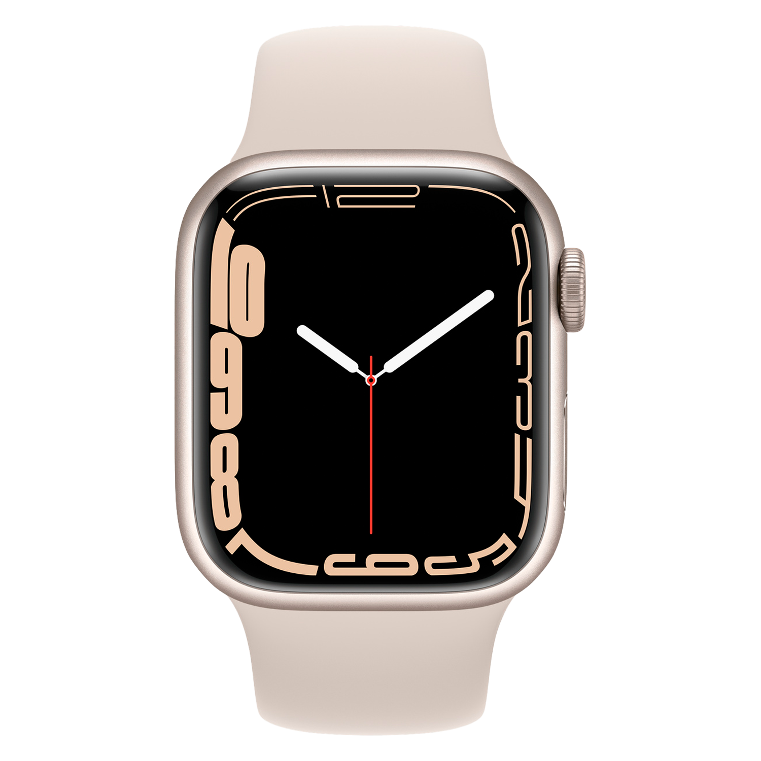 Apple Watch Series 7 MKMY3LL/A Caixa Alumínio 41mm Estelar - Esportiva Estelar