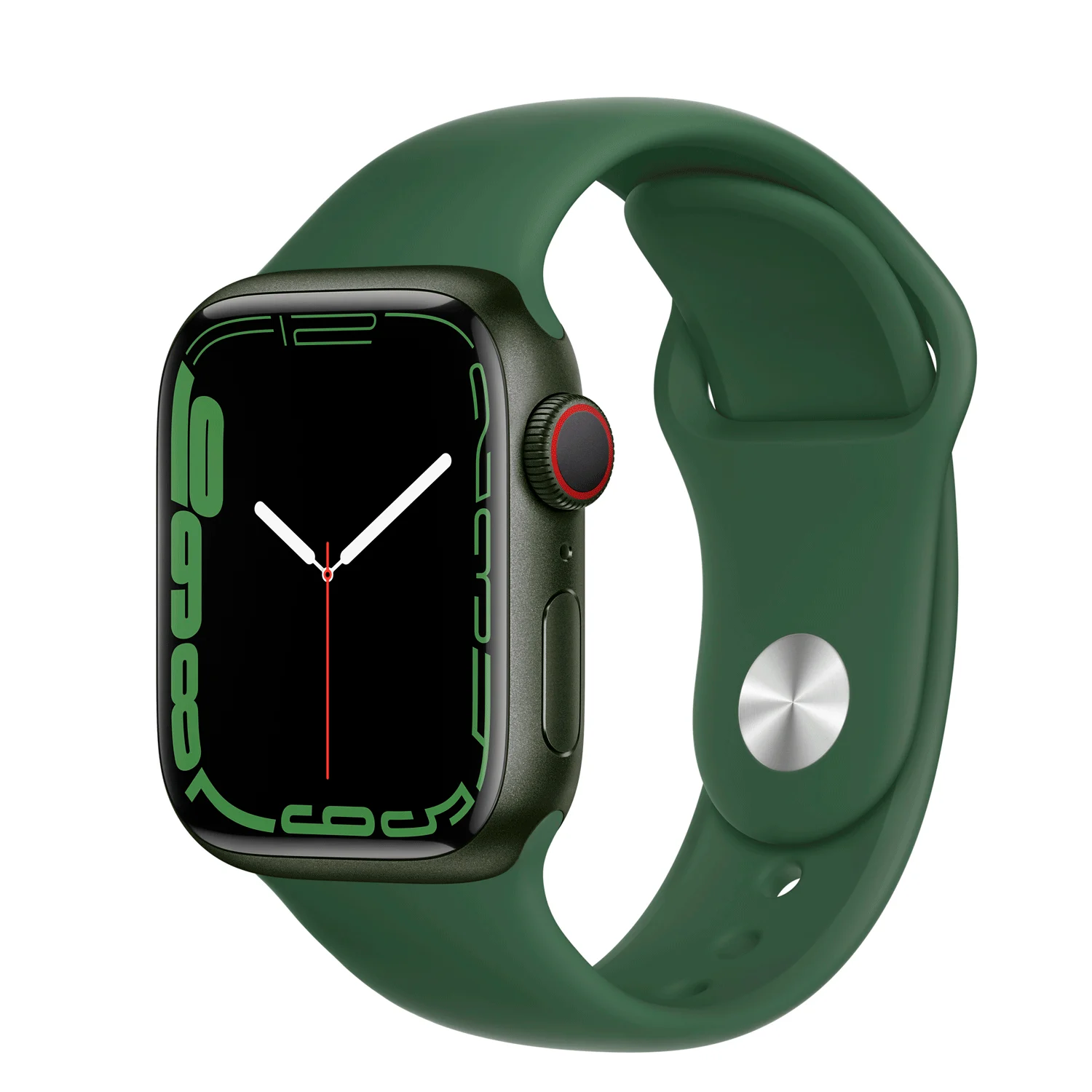 Apple Watch Series 7 MKN03LE/A Caixa Alumínio 41mm Verde - Esportiva Verde