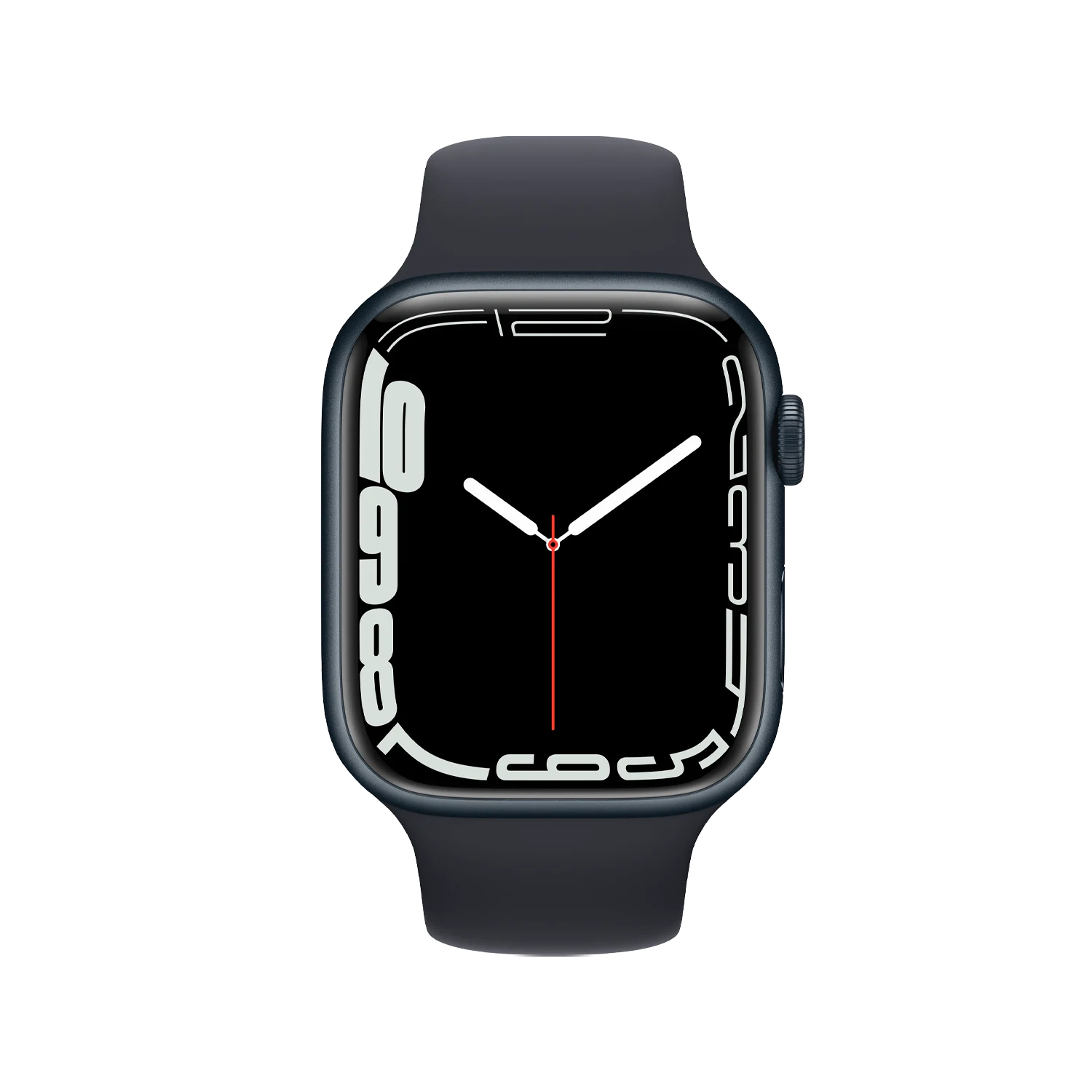 Apple Watch Series 7 MKN53LL/A Caixa Alumínio 45mm Meia Noite - Esportiva Meia Noite