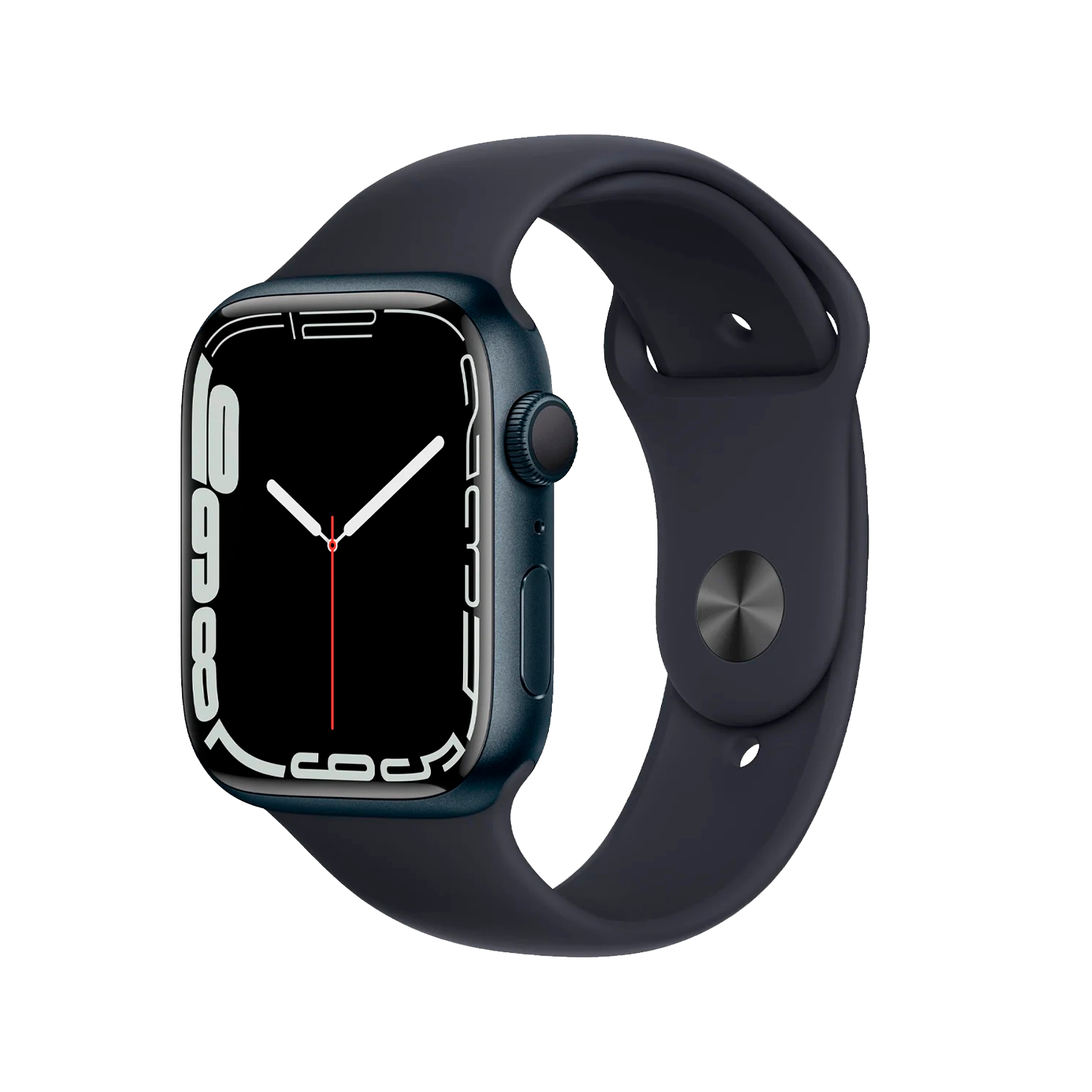 Apple Watch Series 7 MKN53LL/A Caixa Alumínio 45mm Meia Noite - Esportiva Meia Noite