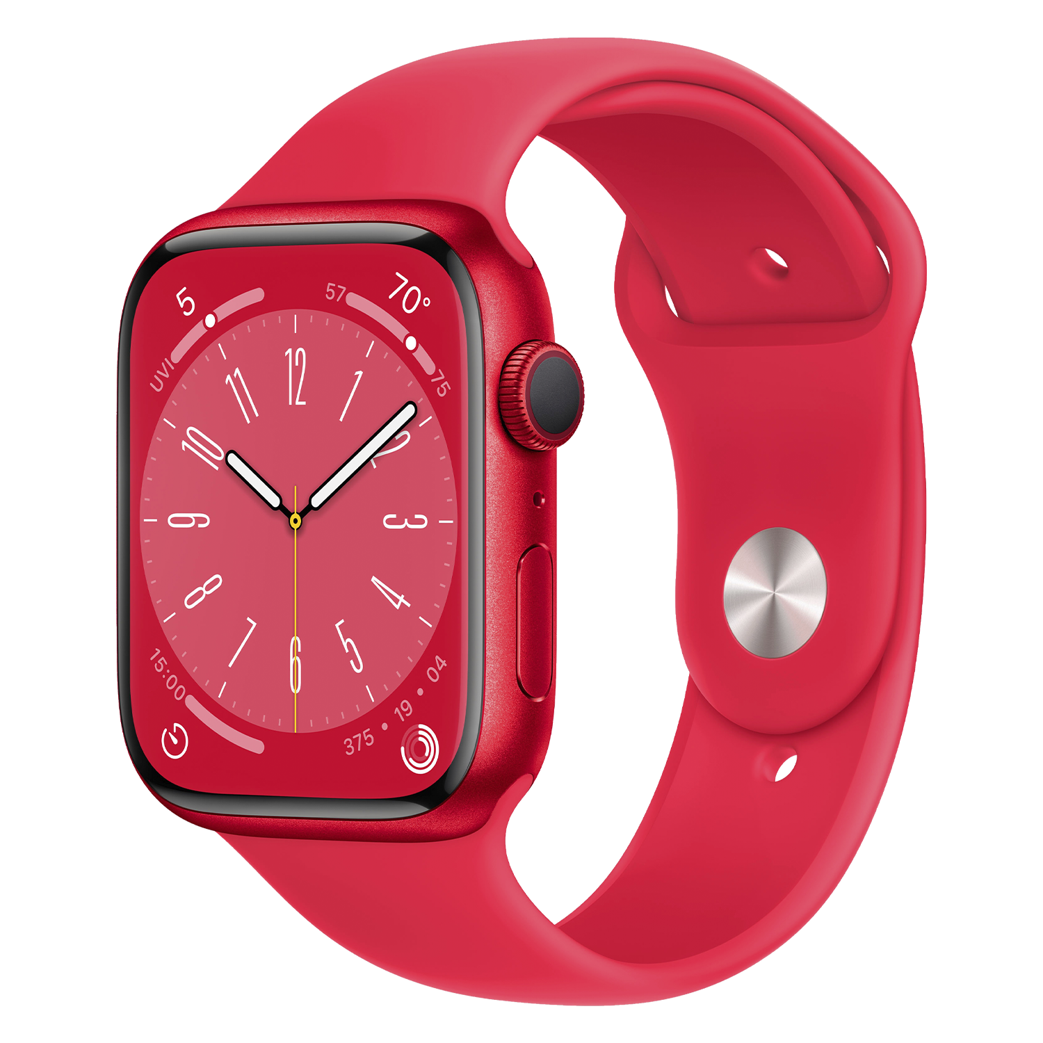 Apple Watch Series 8 MNUG3LL/A Caixa Alumínio 41mm Vermelho - Esportiva Vermelho