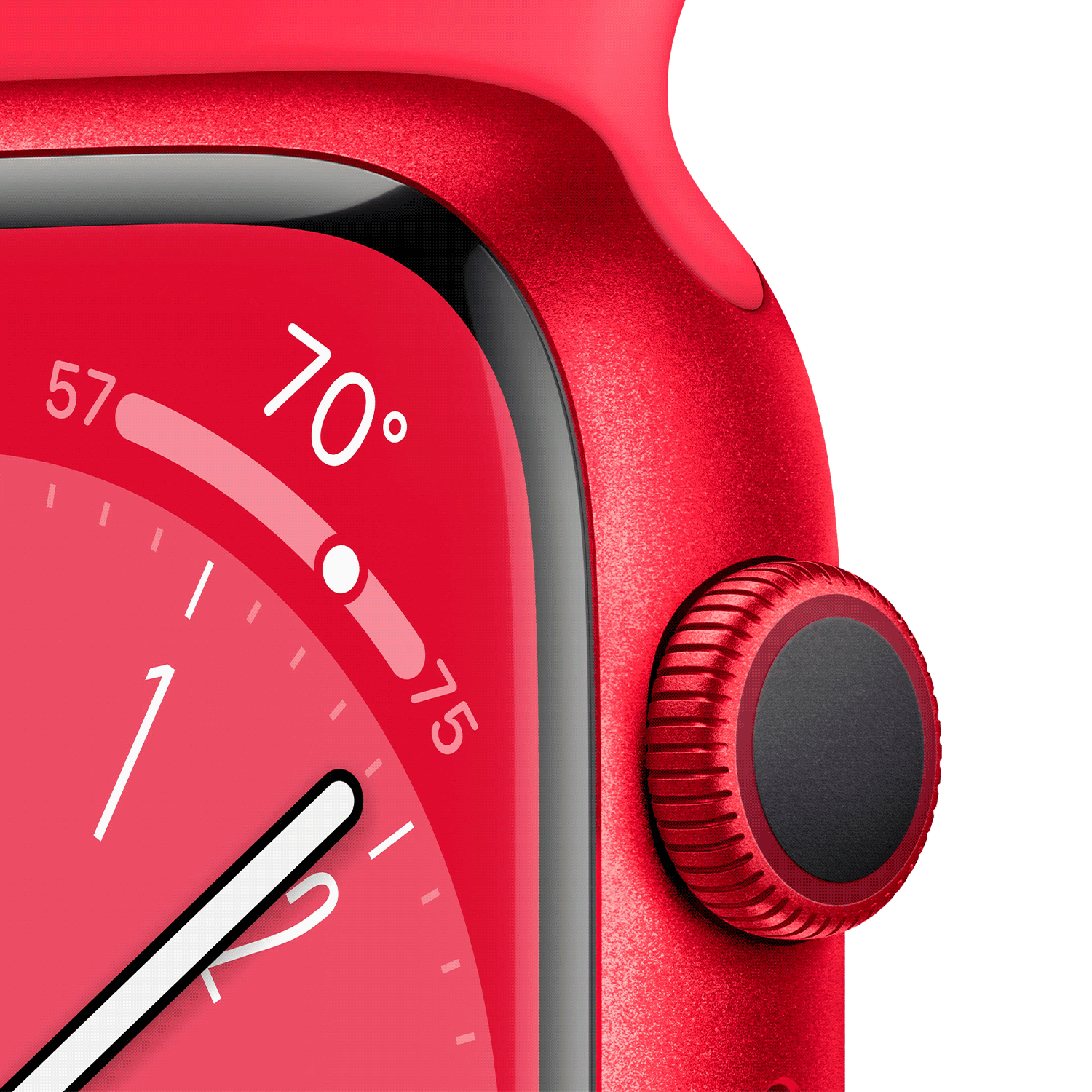 Apple Watch Series 8 MNUU3LL/A Caixa Alumínio 45mm Vermelho - Esportiva Vermelho