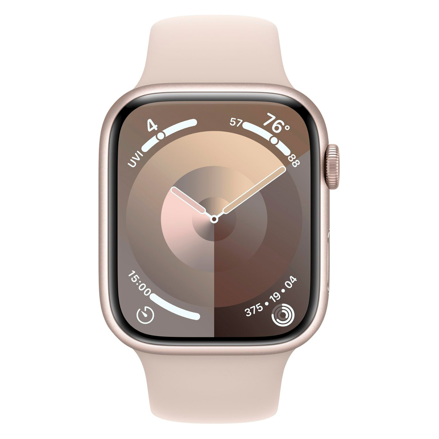 Apple Watch Series 9 MR973LL/A Caixa Alumínio 45mm Estelar - Esportiva Estelar (Caixa Danificada)