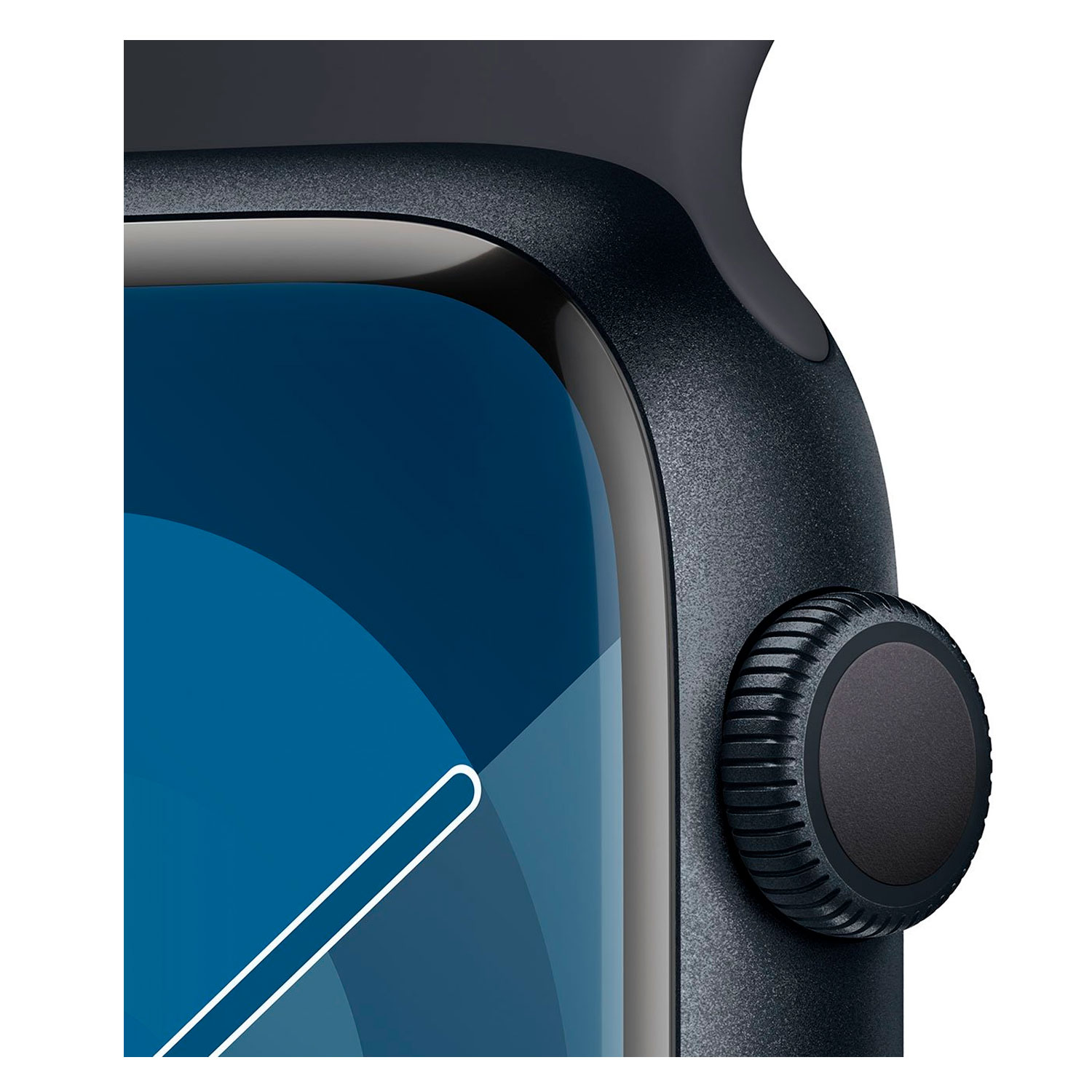 Apple Watch Series 9 MR9A3LW/A Caixa Alumínio 49mm Meia Noite - Esportiva Meia Noite