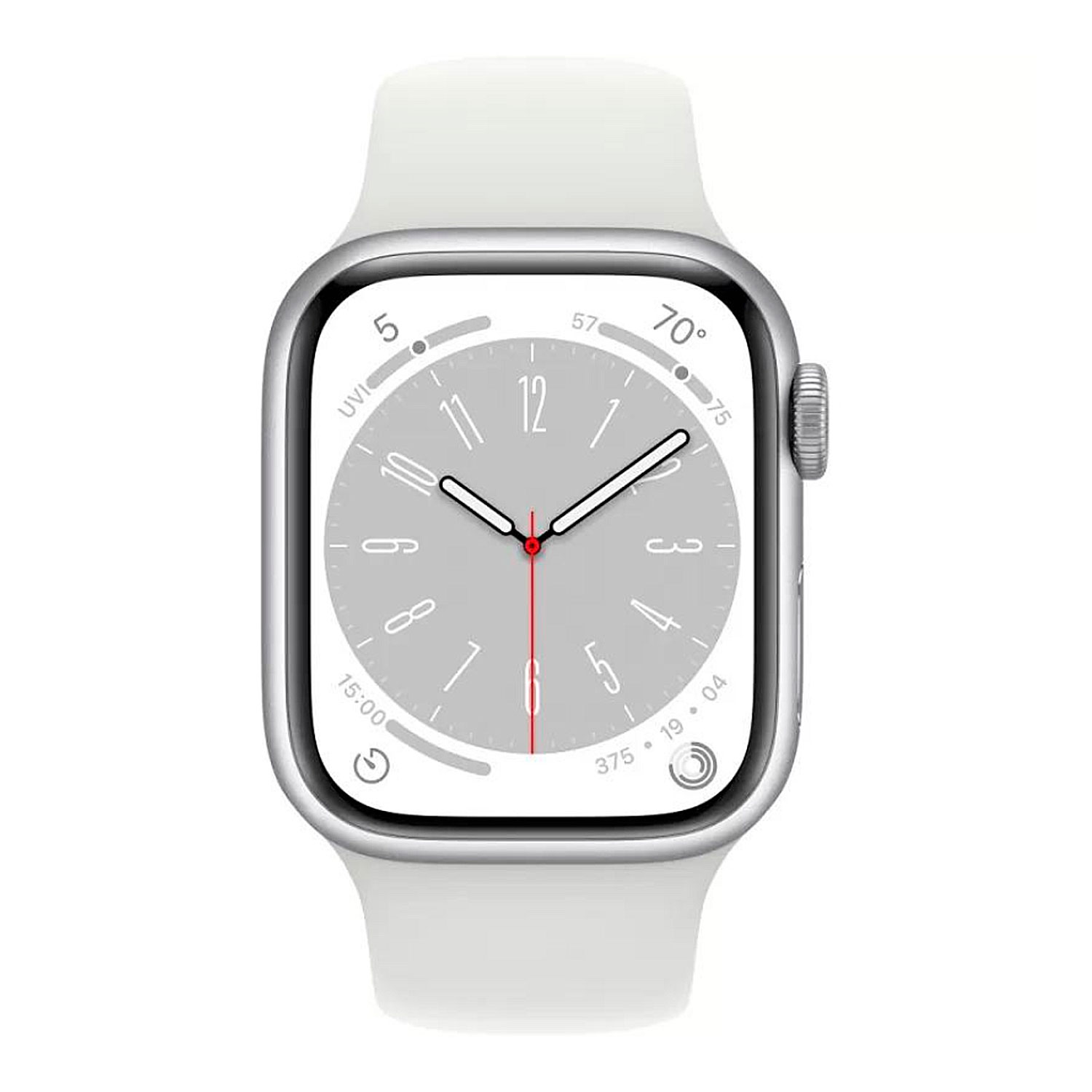Apple Watch Series 9 MR9M3LL/A Caixa Alumínio 41mm Prata - Esportiva Estelar
