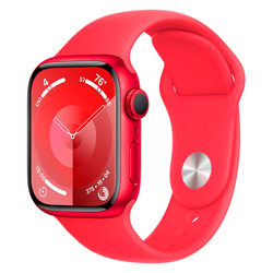Apple Watch Series 9 MRXH3LL/A Caixa Alumínio 41mm Vermelho - Esportiva Vermelho (Caixa Danificada)