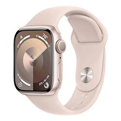 Apple Watch Series S9 MR973LW/A Caixa Alumínio 45mm Estelar - Esportiva Estelar M/L (Caixa Danificada)